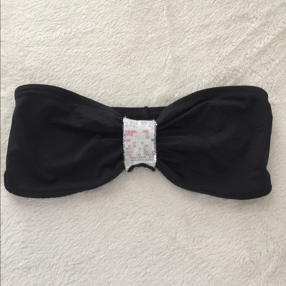 Black & Silver Sequin Bandeau 💥$5💥